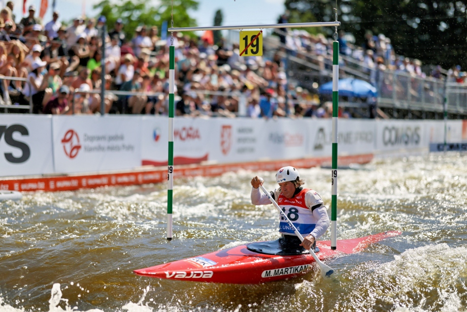 Michal Martikan 2025 Prague Canoe Slalom Slovakia