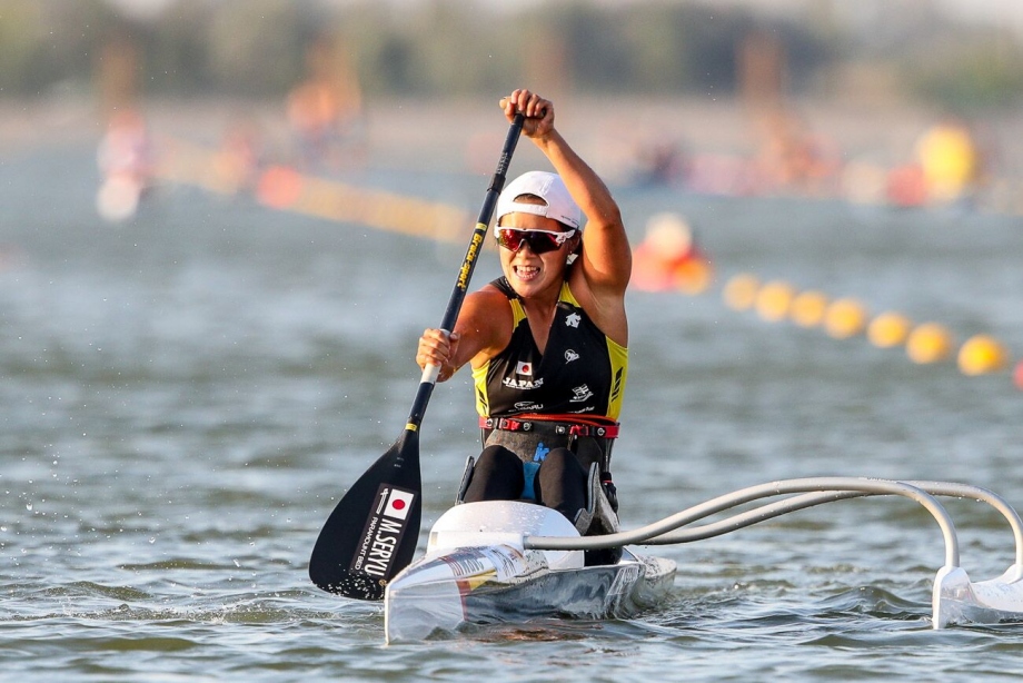 Japan <a href='/webservice/athleteprofile/64732' data-id='64732' target='_blank' class='athlete-link'>Monika Seryu</a> Paracanoe world championships Szeged 2019