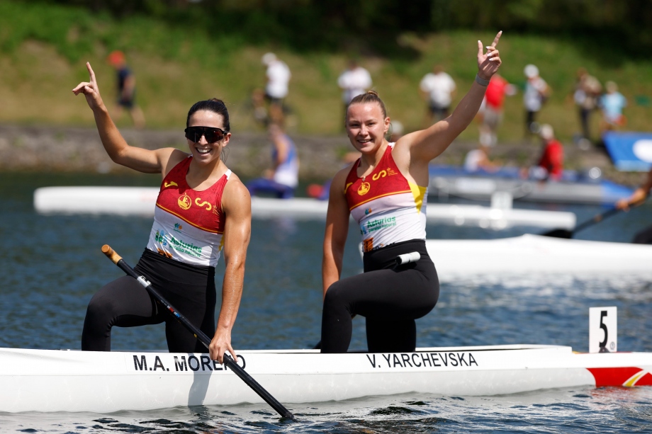 Spanish duo power to victory in Montreal moreno and yarchevska spain