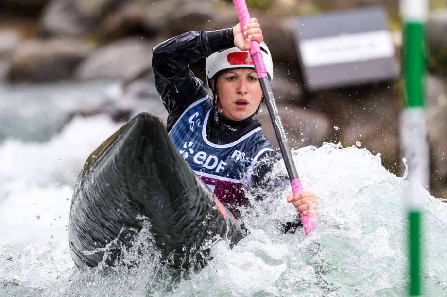 Morocco Celia Jodar canoe slalom