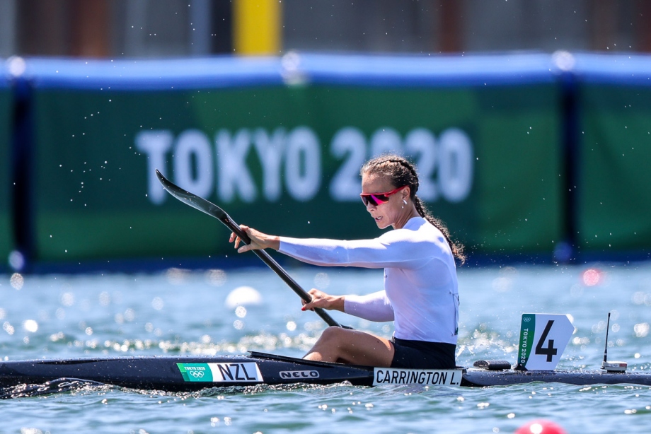 New Zealand Lisa Carrington K1 500 Tokyo Olympics