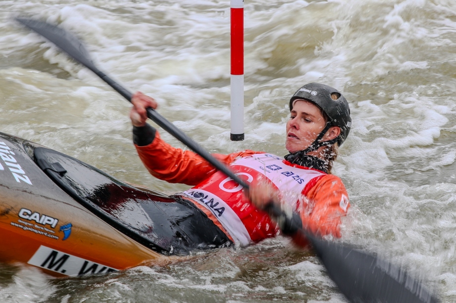 Martina Wegman kayak slalom New Zealand