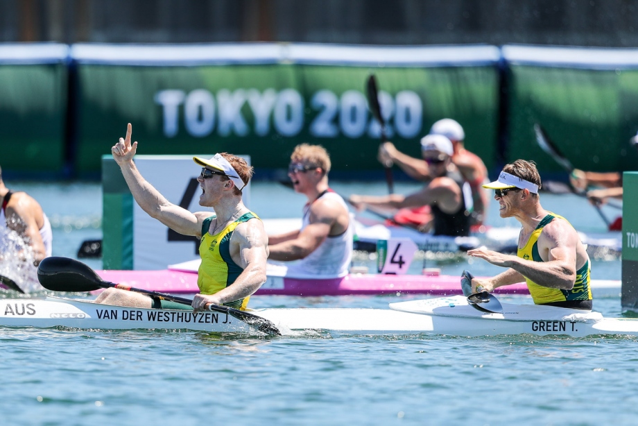 Australia K2 1000 Green van der Westhuyzen Tokyo Olympics