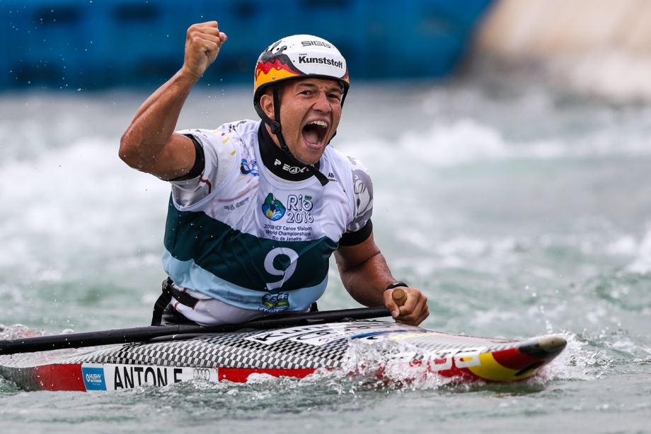 Germany Franz Anton C1 gold Rio World Championships 2018