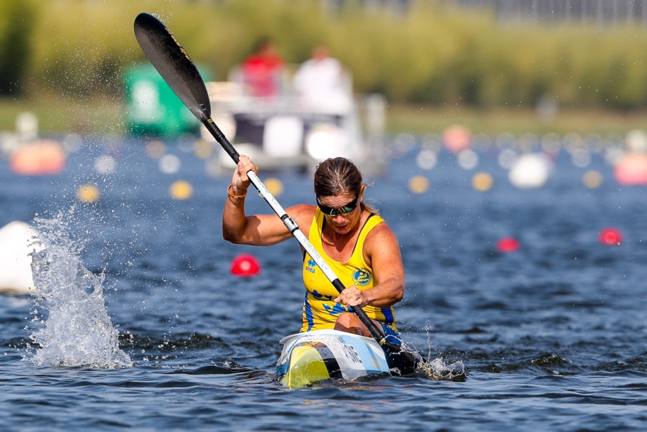 Sweden Helene Ripa paracanoe gold Portugal 2018