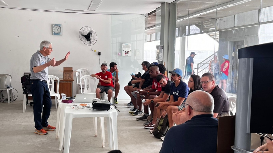 Canoe Slalom judges course Rio 2024
