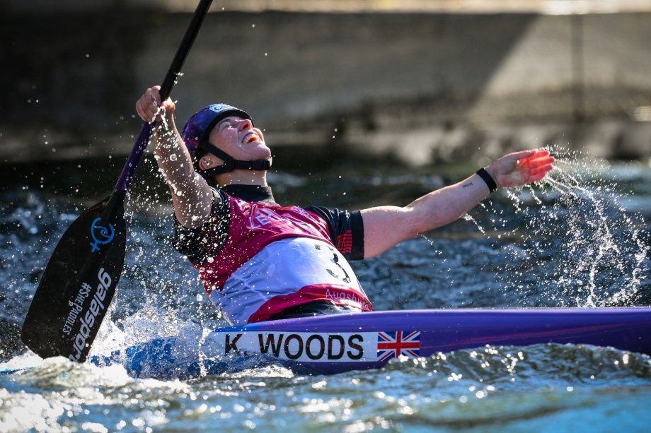 Kimberley Woods Great Britain C1 canoe slalom Augsburg 2025