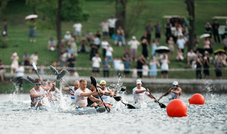 Mads Brandt Pedersen did the K1 double at The World Games 2025 