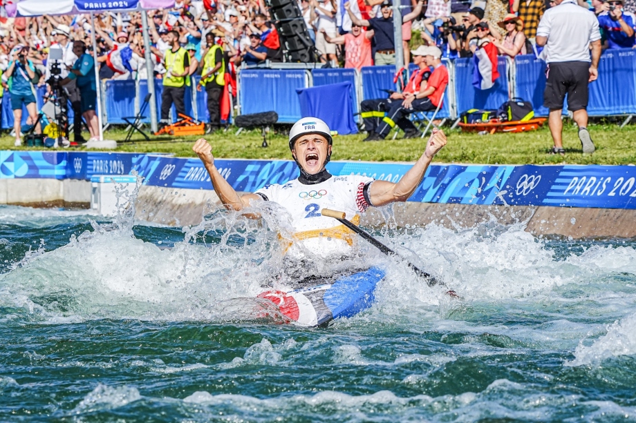 Nicolas Gestin canoe slalom Paris 2024 Olympics 2