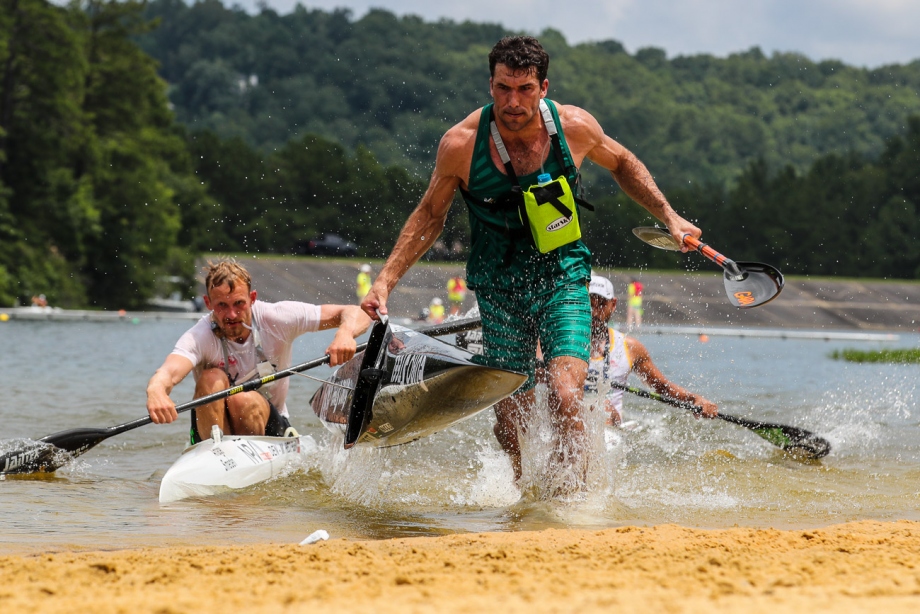 South Africa Andy Birkett canoe marathon Birmingham 2022