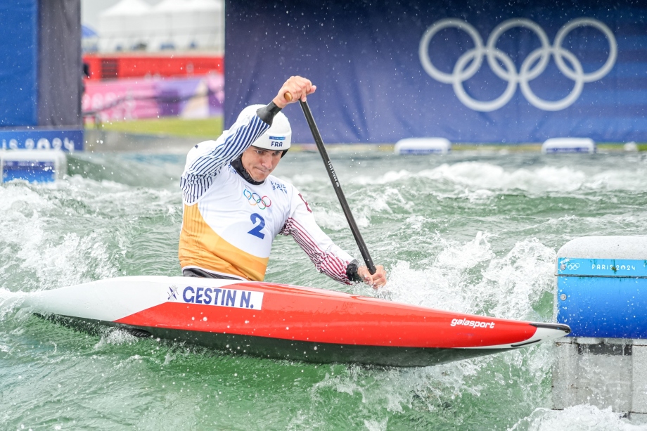 Nicolas Gestin canoe slalom Paris 2024 Olympics France