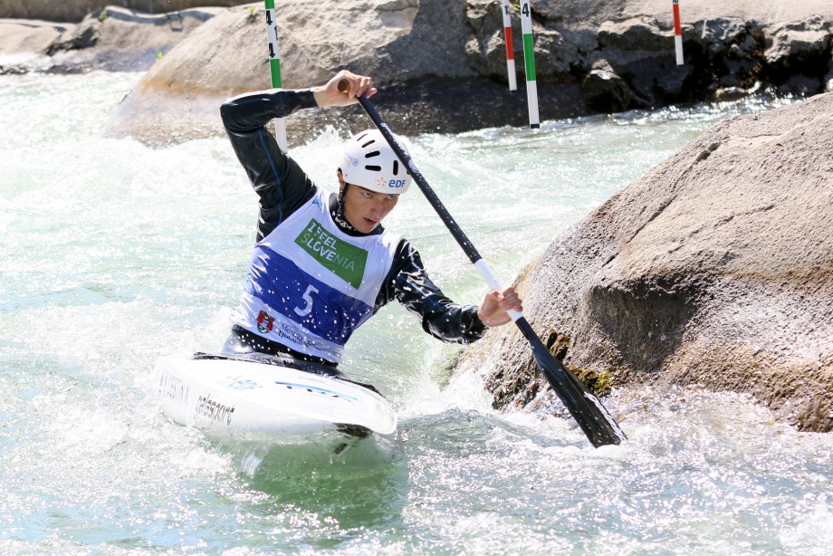 France Nicolas Gestin U23 canoe slalom Tacen 2021