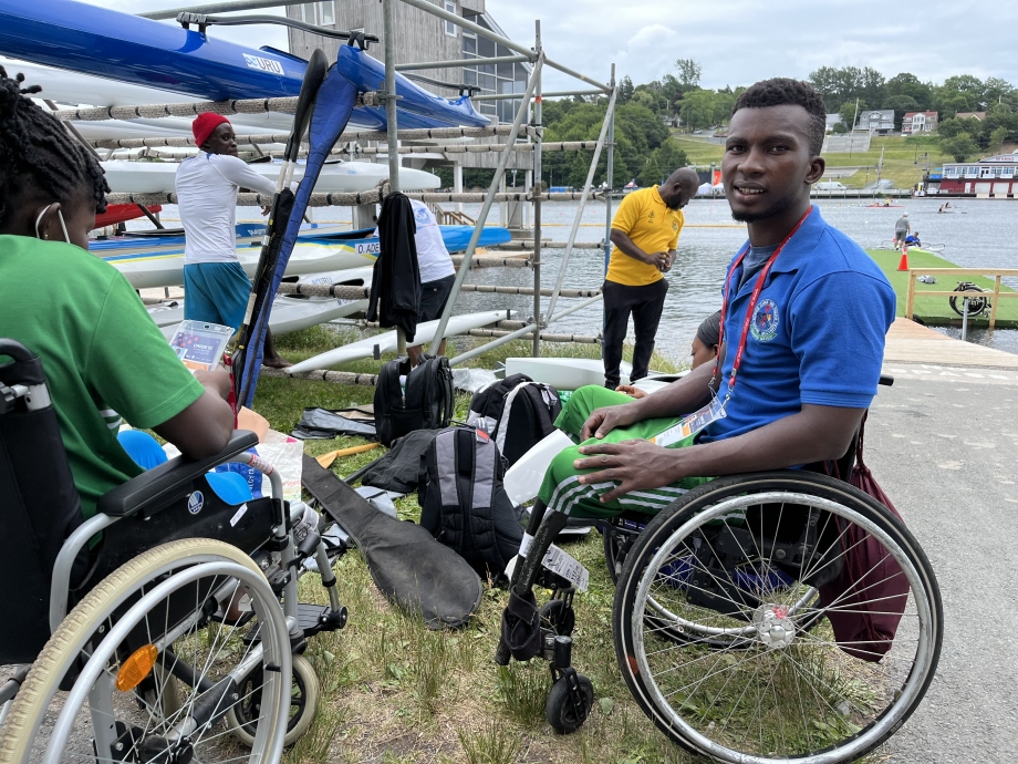 Nigeria Timitope Olasupo paracanoe Dartmouth 2022