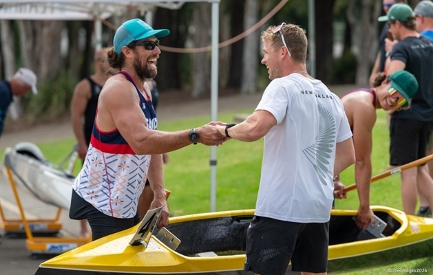 Oceania athletes canoe kayak development camp