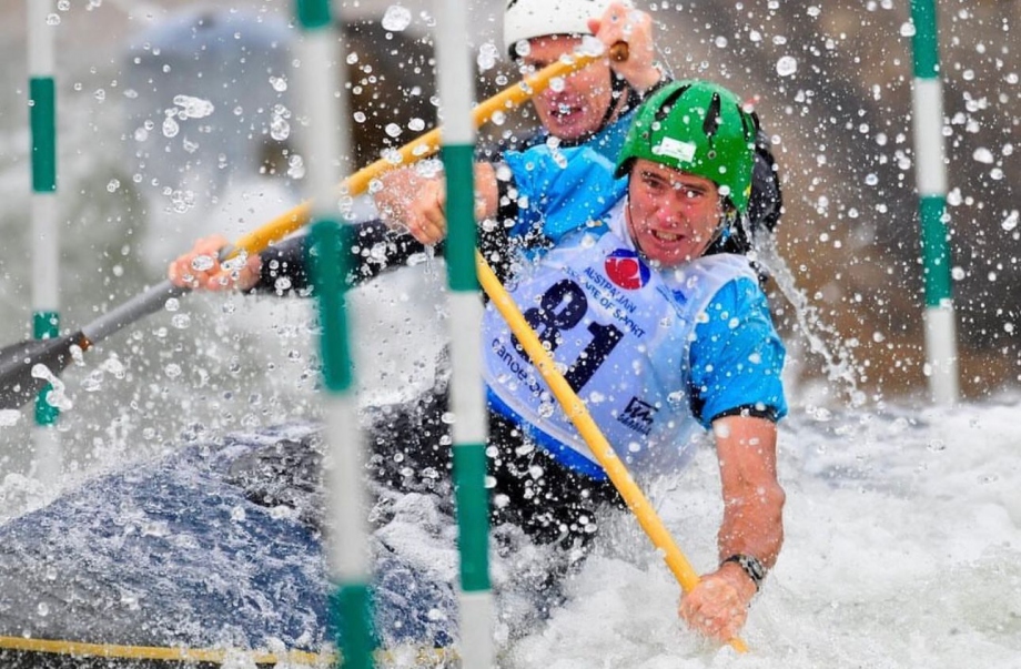 Penrith 2005 C2 canoe slalom