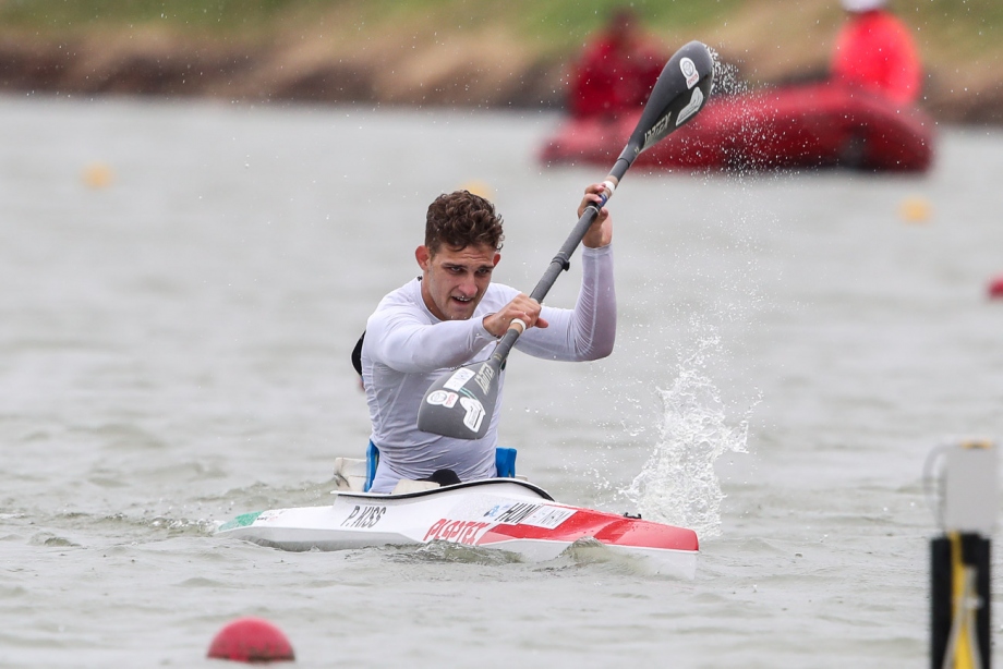 Hungary <a href='/webservice/athleteprofile/94068' data-id='94068' target='_blank' class='athlete-link'>Peter Pal Kiss</a> paracanoe world cup Szeged 2020