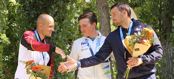 podium C1M 2018 ICF CS WORLD CUP FINAL LA SEU