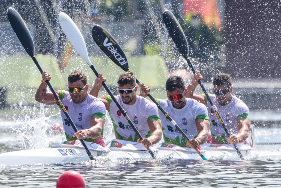 Portugal K4 Duisburg 2023 kayak sprint
