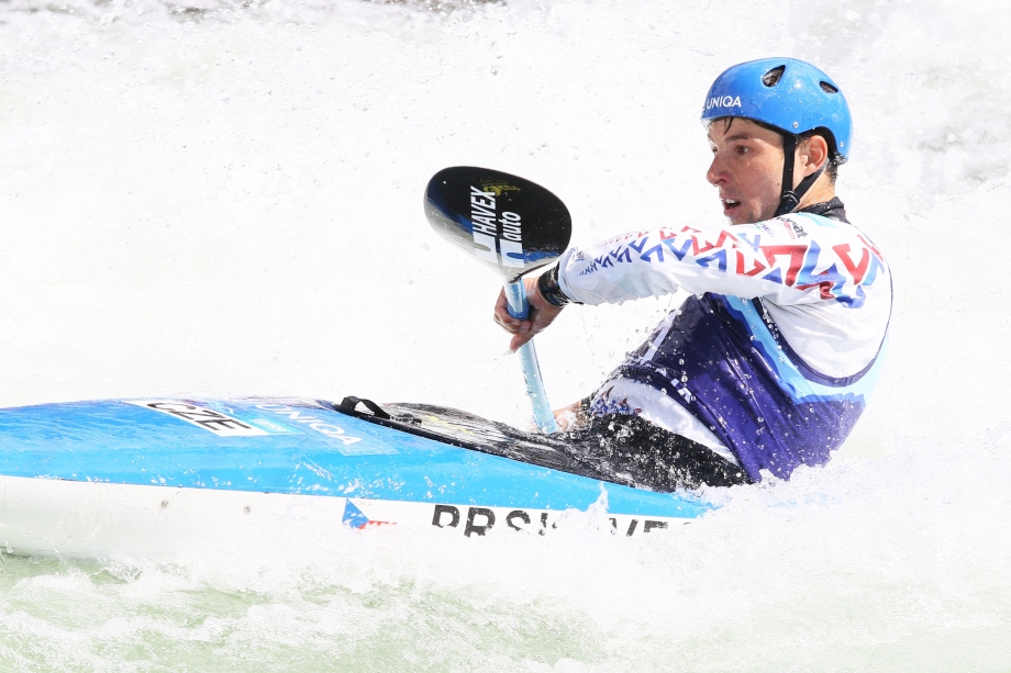 Czech Republic Jiri Prskavec kayak gold European Liptovsky 2022