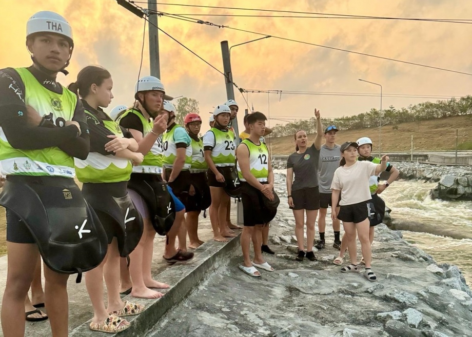 Ros Lawrence Canoe Slalom coach Australia