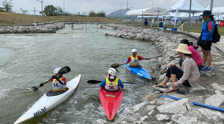 Ros Lawrence Canoe Slalom coach Australia