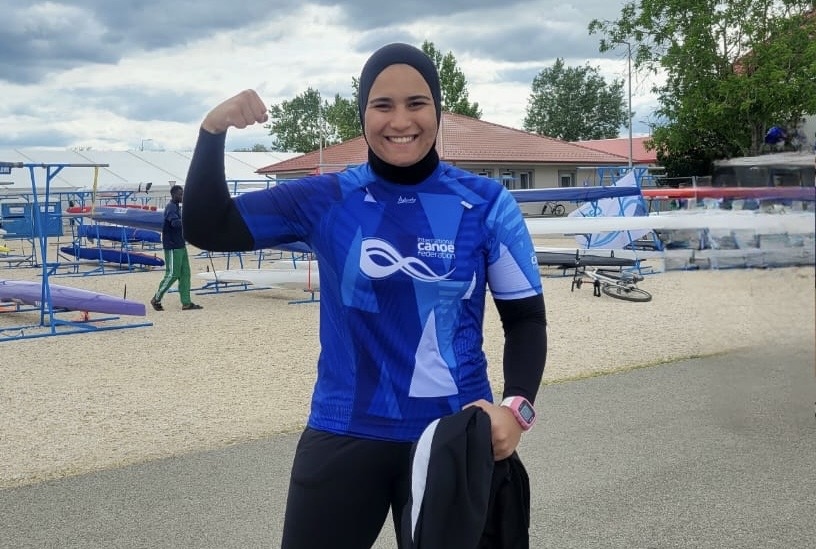 Samaa Ahmed Egypt kayak sprint