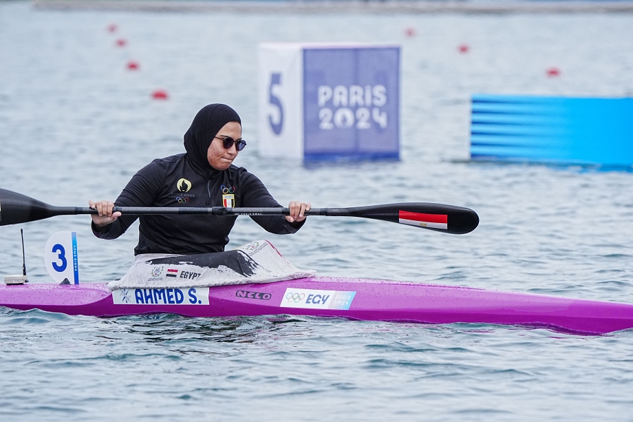 Samaa Ahmed Paris 2024 Egypt kayak sprint