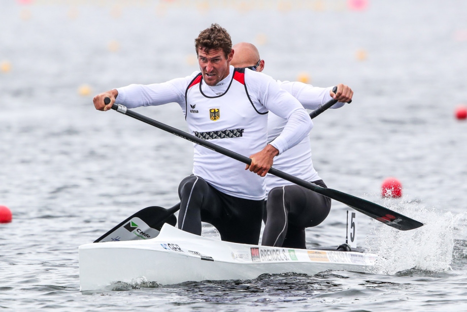 2022 ICF Canoe Sprint & Paracanoe World Cup Poznan Poland Sebastian BRENDEL, Tim HECKER