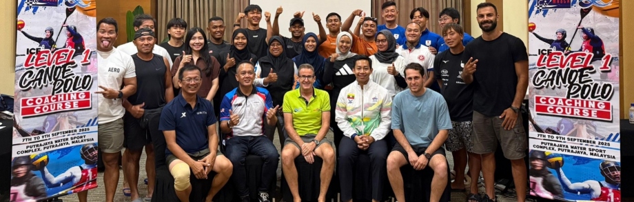 For the first time, a Level 1 ICF Canoe Polo Coaching Course was held