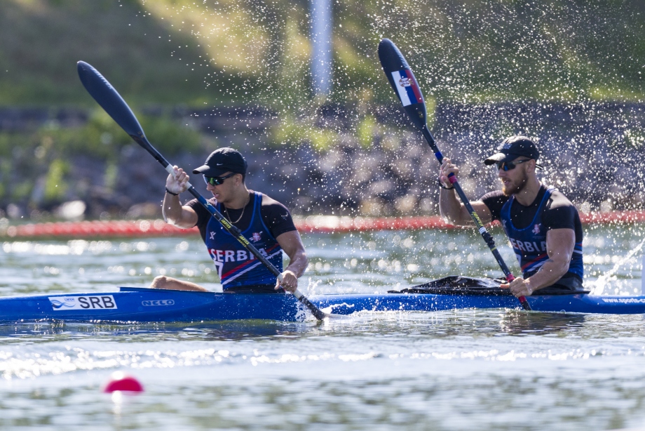 Zarko Jakovljevic and Marko Dragosavljevic power to victory in K2 serbia k2