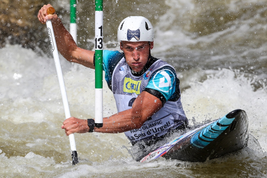 Slovenia Luka Bozic C1 La Seu slalom 2022