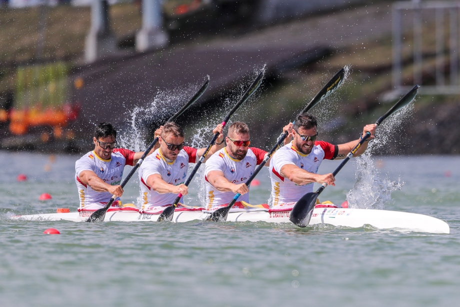 Spain K4 men Racice 2022