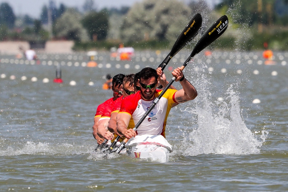 Spain K4 men Szeged