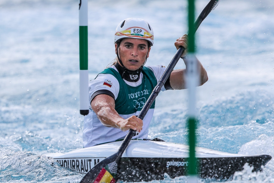 Spain Maialen Chourraut silver medal Tokyo Olympics