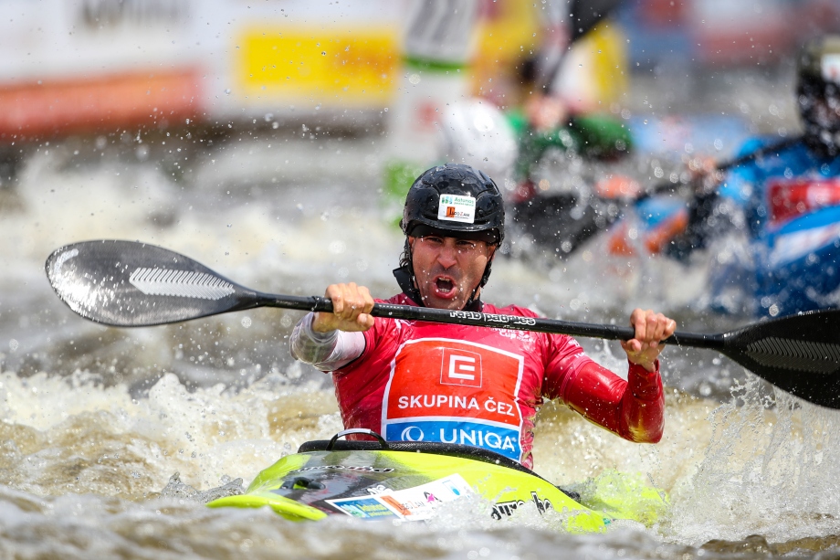 Spain Manuel Ochoa Prague kayak cross 2024