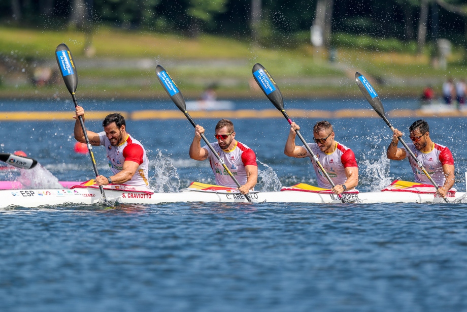 Spain men K4 Dartmouth 2022