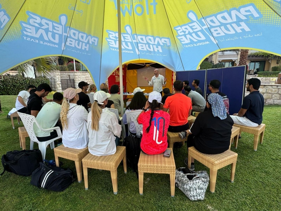 A total of 36 participants passed the level one SUP coaching course SUP Coaching Course Abu Dhabi 2025