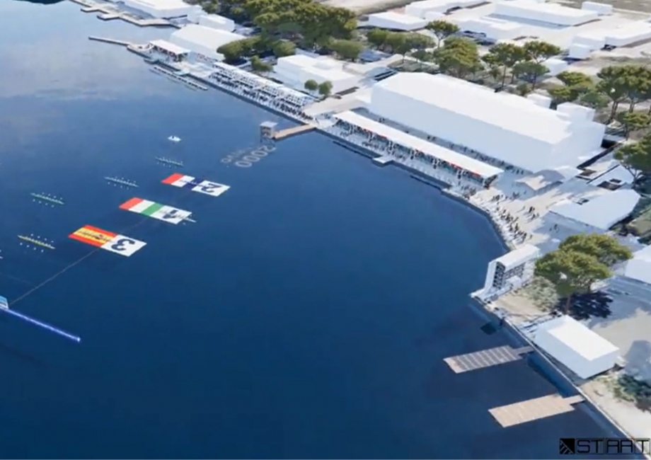 Taranto 2026 site visit ICF Canoe Sprint