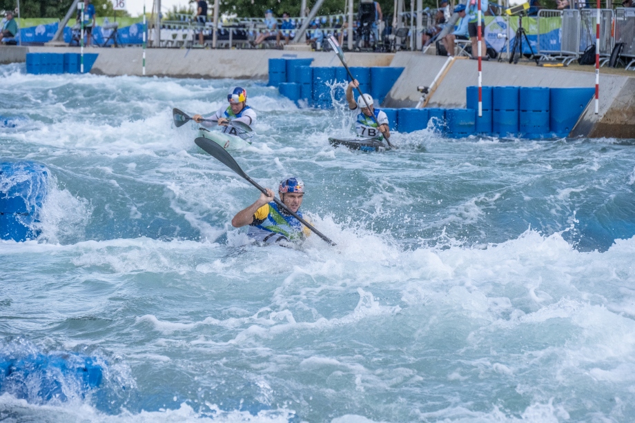 Slovenia take gold with 42 yr old Kauzer at the helm team slovenia men okc