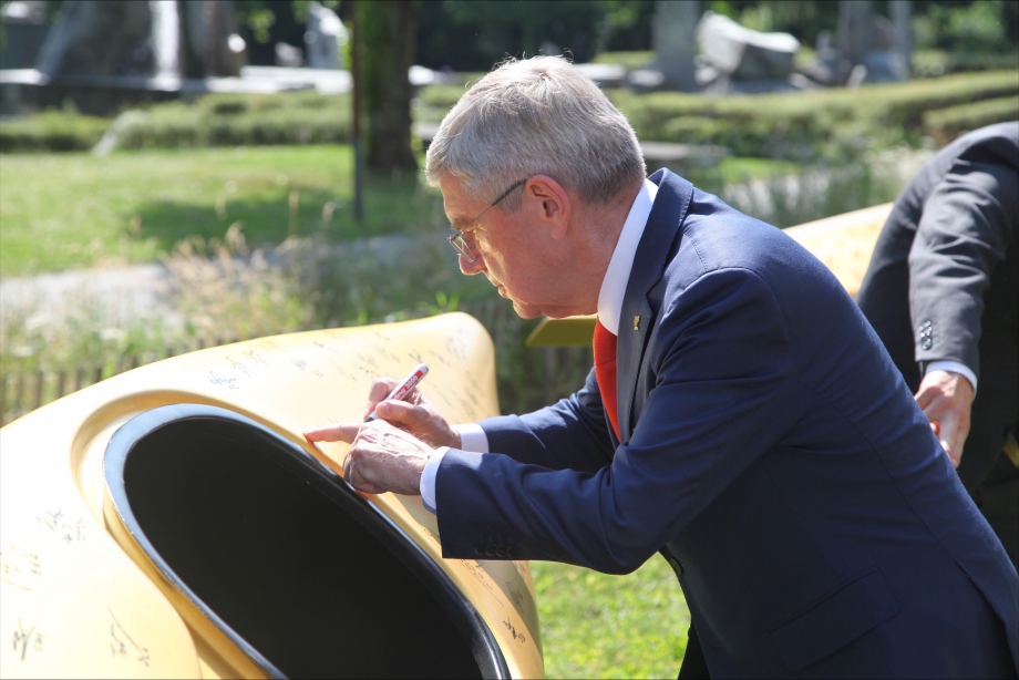 Thomas Bach golden boat 2025 ICF