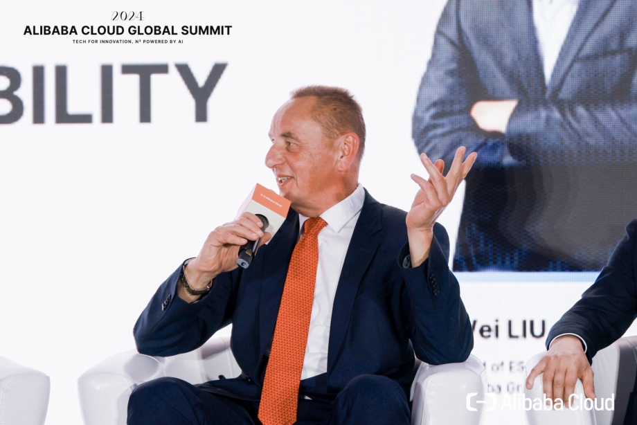 ICF President Thomas Konietzko Alibaba Cloud Global Summit