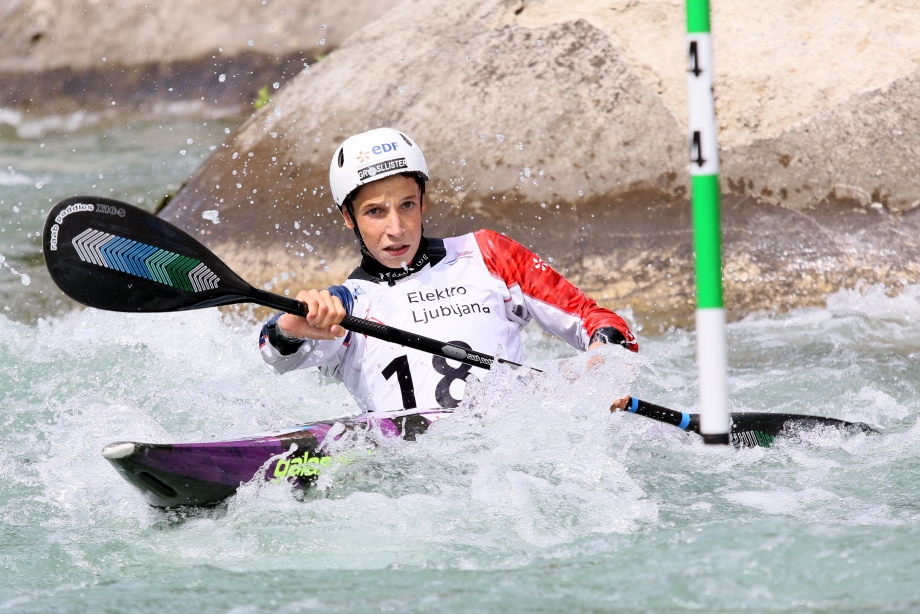 France Titouan Castryck junior K1 slalom Tacen 2021