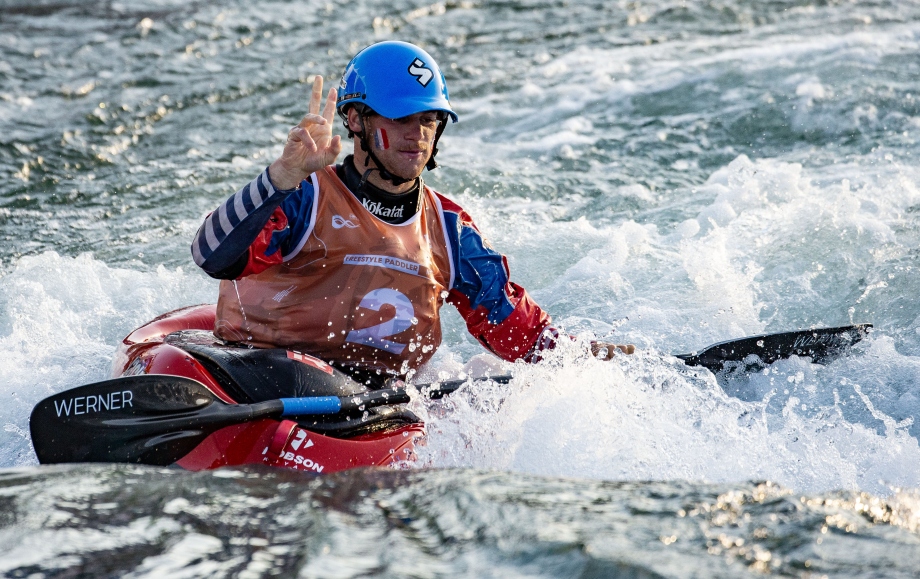 Tom Dolle canoe freestyle millau 2026