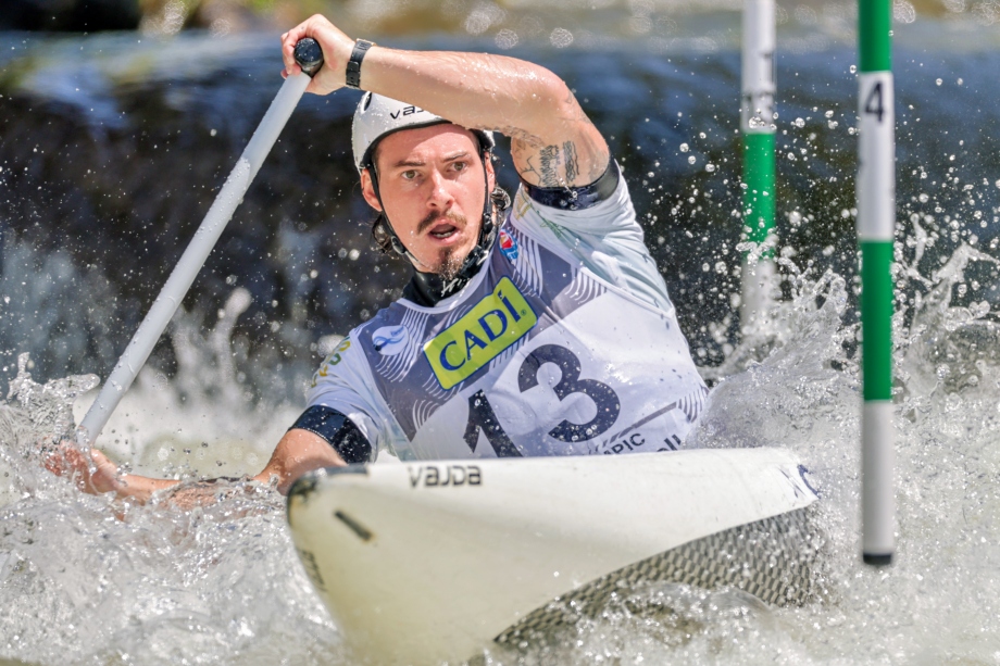 Tristan Carter Australia canoe slalom Prague 2025