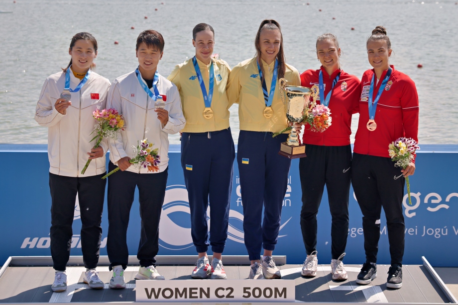Ukraine C2 canoe sprint Szeged 2026