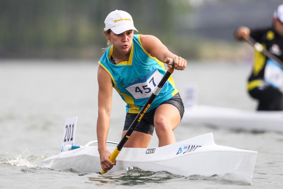 Ukraine <a href='/webservice/athleteprofile/53283' data-id='53283' target='_blank' class='athlete-link'>Liudmyla Babak</a> canoe marathon Shaoxing 2019