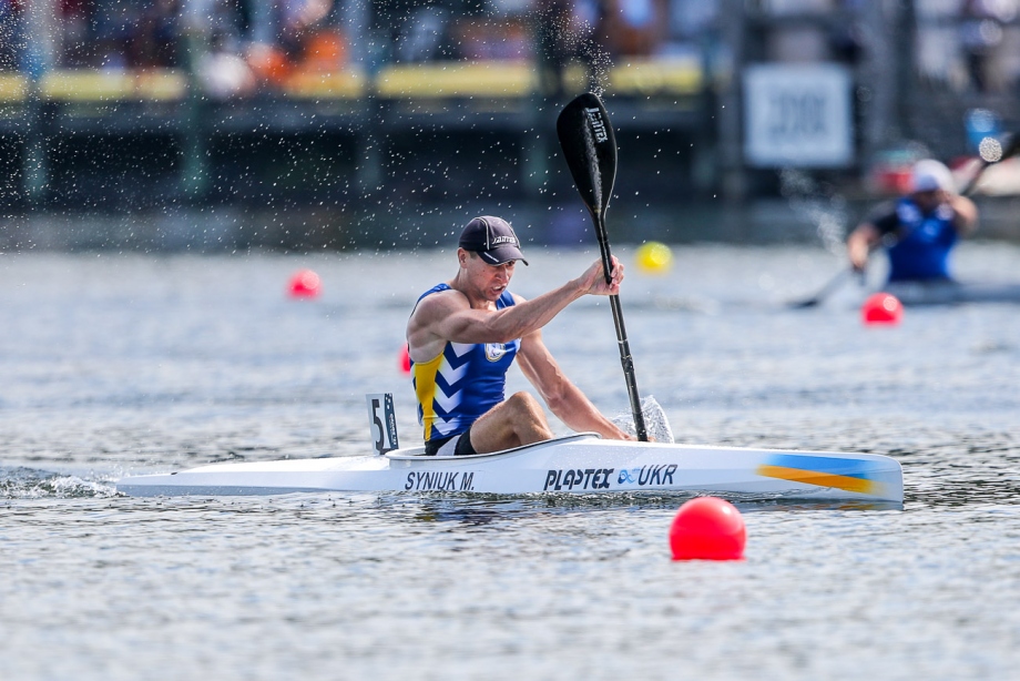 Ukraine Mykola Syniuk paracanoe Dartmouth 2022