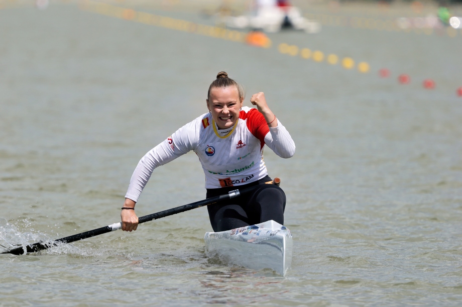 Viktoriia Yarchevska Spain kayak sprint 2025 Szeged