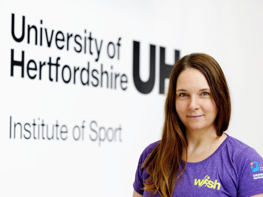 Nathalie Siegrist representing paddling at WISH programme wish portrait