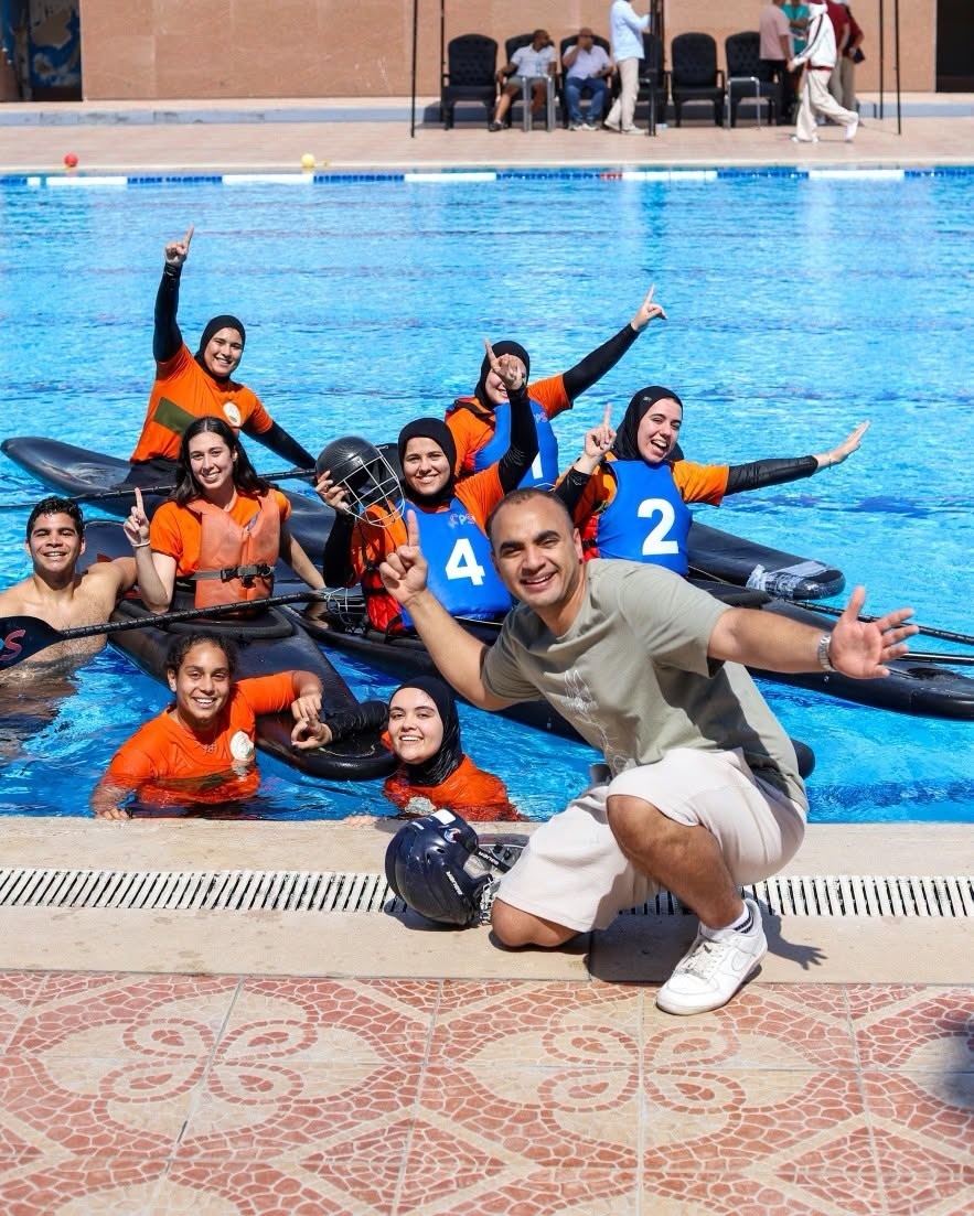 It was the fifth edition of Egypt's National Canoe Polo Championships 5th National Canoe Polo Championships Egypt